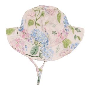 NWOT Angel Dear Colorful Hydrangea Sunhat